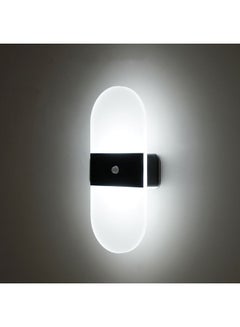 Sensitive PIR Motion Sensor Human Detector Wall Light White