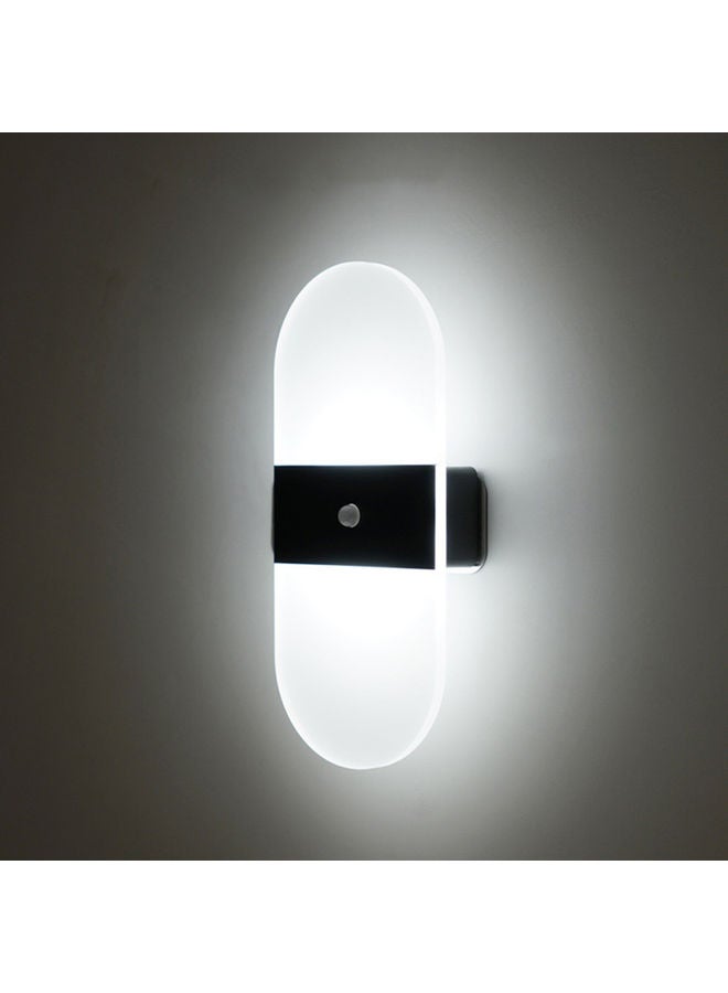 Generic - Sensitive PIR Motion Sensor Human Detector Wall Light White - Image 1
