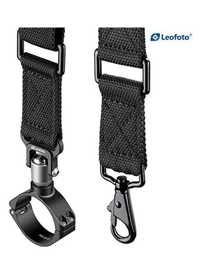 Leofoto Push Button Quick Detach Modular Tripod Strap Black - Image 2