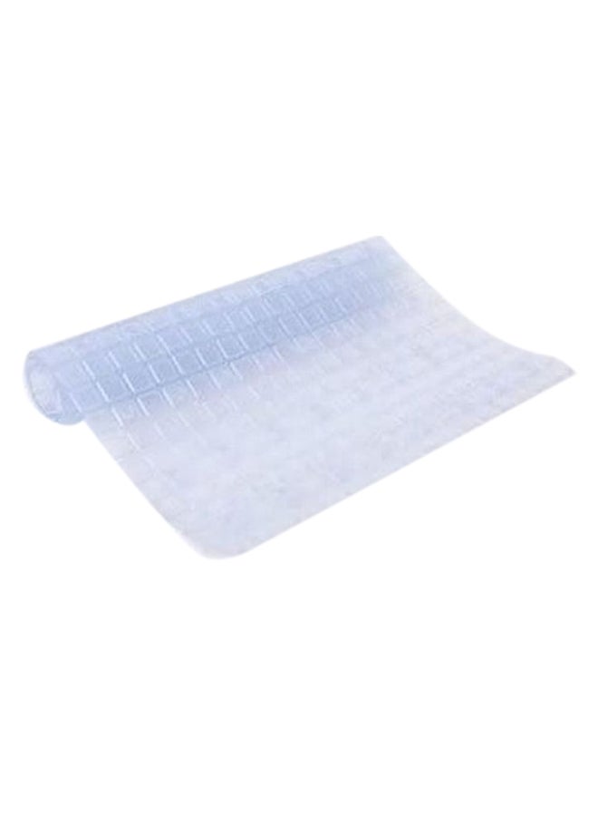 بساط استحمام مضاد للانزلاق شفاف 78x35سم