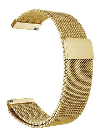 Gear S3 Frontier - Classic Watch Band, 22Mm Milanese Loop Adjustable Stainless Steel Replacement Strap Bands Gold - v1631380987/N50675719A_1