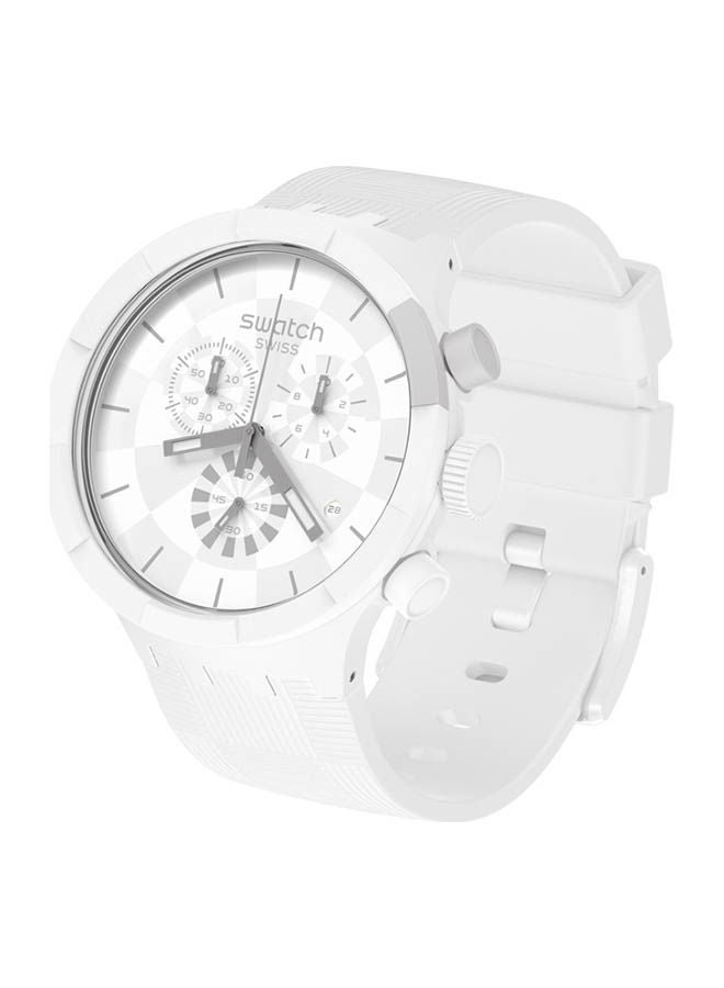 سواتش ساعة كرونوغراف مطاطية SB02W400  - Image 2