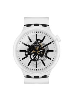 Swatch Men's Rubber Analog Watch SO27E101  - Image 1