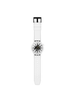 Swatch Men's Rubber Analog Watch SO27E101  - Image 2