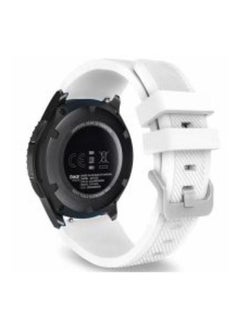 Generic Watch Band For Samsung Galaxy Watch 46-Huawei Watch Gt1&2-Honor Magic 2-Fossil Gen 4&5 White  - Image 1