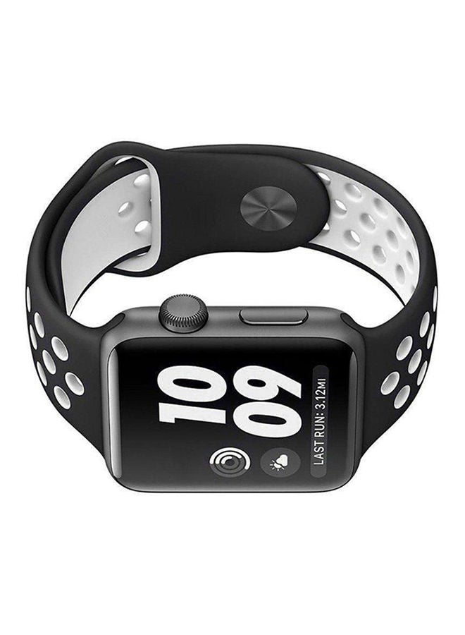 Generic - Sport Silicone Watchband Breathable Hole Replacement Strap For Apple Watch Strap 38 - 40Mm Bracelet Multicolour - Image 1