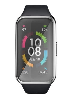 Generic Honor Band 6 Watch Case Soft Tpu Protective Cover For Huawei Watch Case Frame Bumper Shell Silver  - Image 4