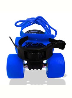 Jaspo Adjustable Roller Skates Gripper with Vinyl Toe Stopper for Good Control and Adjustable Speed, Age Group 6 to 14 years (Blue) 27x27x14cm  - Image 5