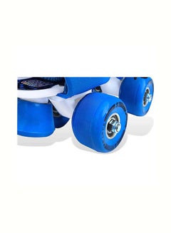 Jaspo Roller Skates for Kids Gripper Age Group 6 to 14 years with Vinyl Toe Stopper for Good Control and Adjustable Speed (Blue) 10.62x10.23x4.3cm  - Image 5