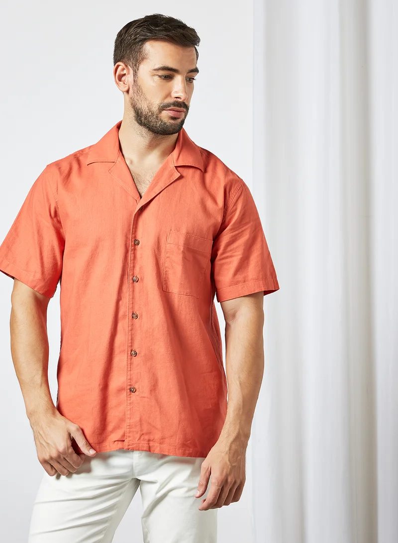 Sivvi x D'Atelier Patch Pocket Shirt Chilli