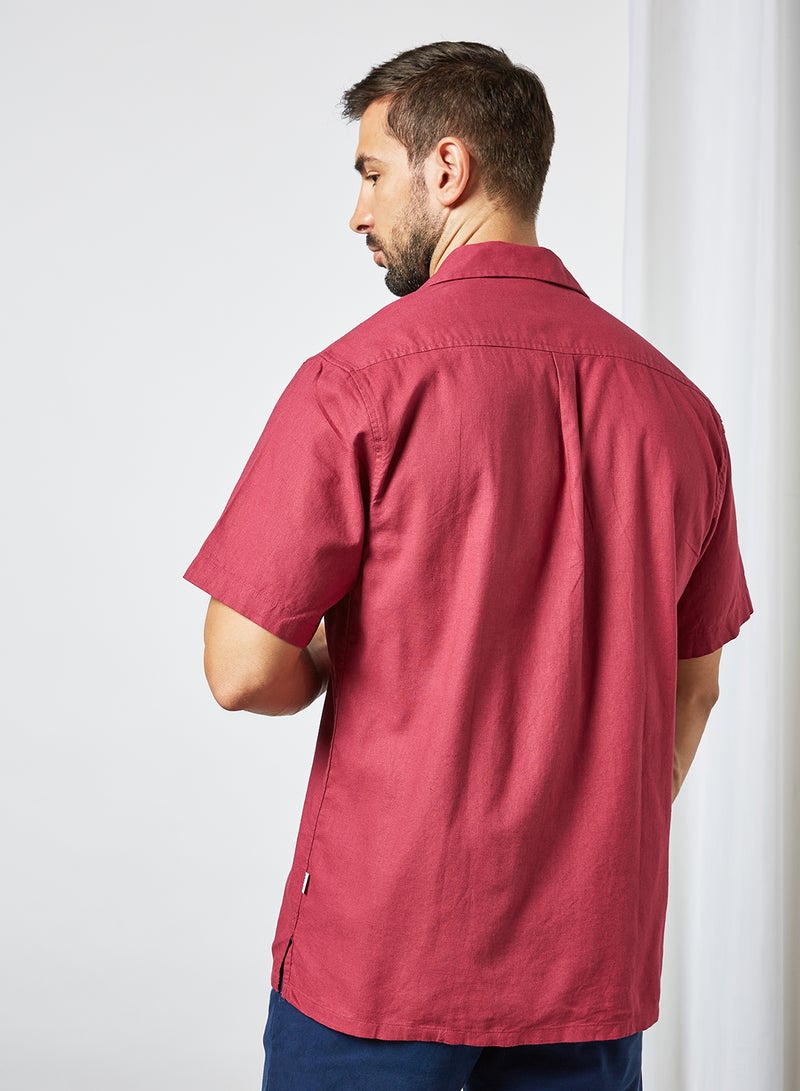 Sivvi x D'Atelier - Patch Pocket Shirt Red - Image 1