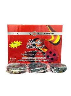 20-Piece Charcoal-Bakhoor Coal Black 50mm