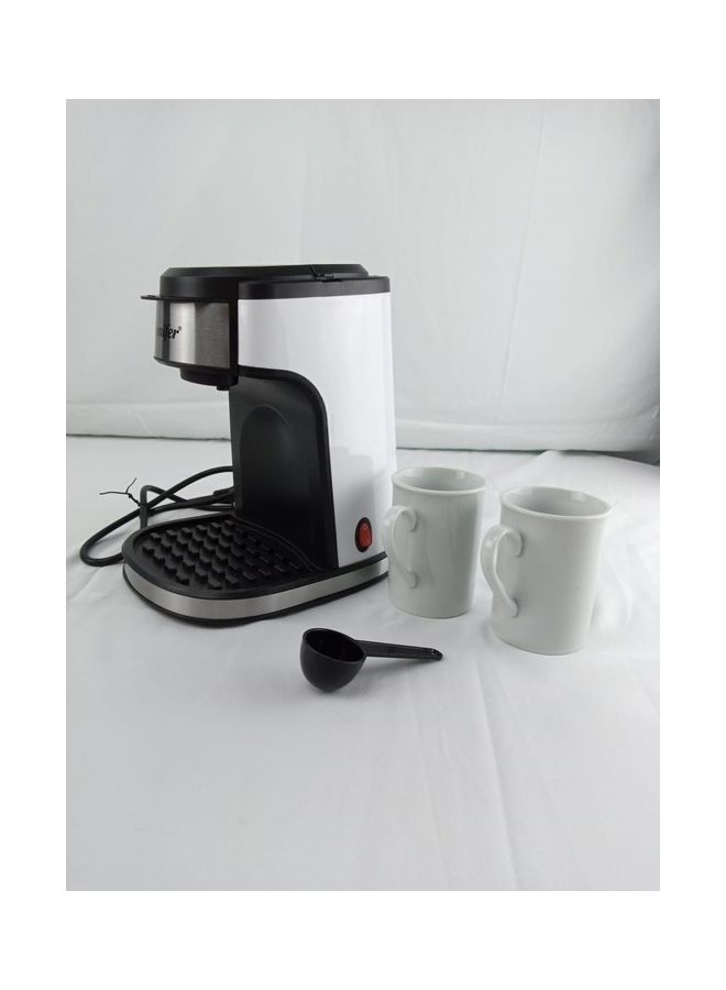 Sonifer 3-Piece Coffee Maker With Mugs Set White 25cm  - Image 4