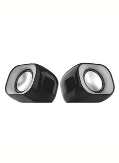 HP Pack of 2 Multimedia Speakers DHS-2111 Black  - Image 1