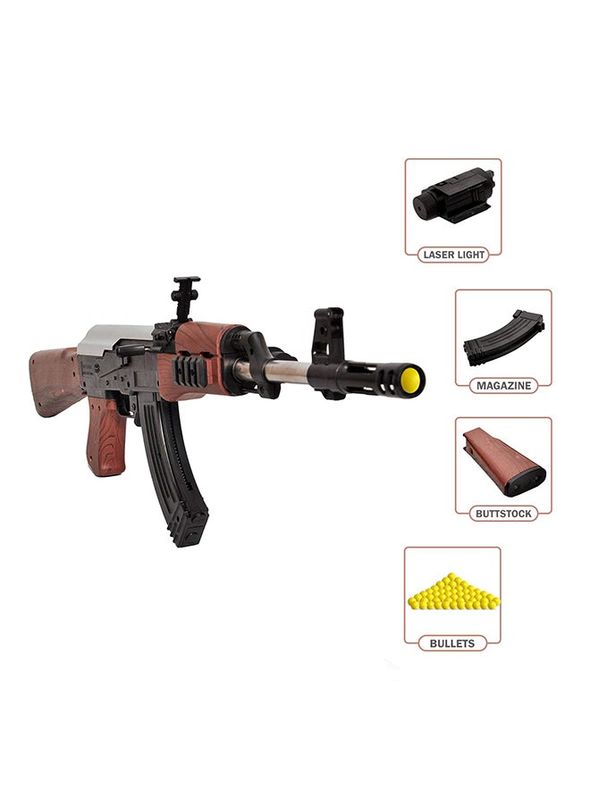 ديفي ديفاين لعبة بندقية الرماية موديل AK47 مع طلقات 24بوصة - Image 2