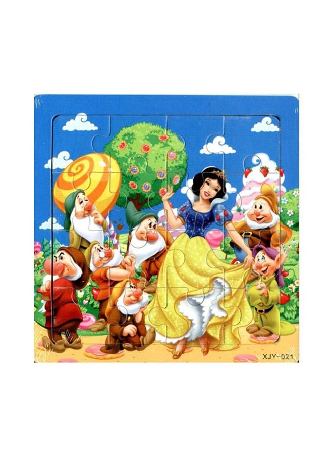 Beauenty 16 Pieces Of Kindergarten Children's Jigsaw Puzzle 16x16cm