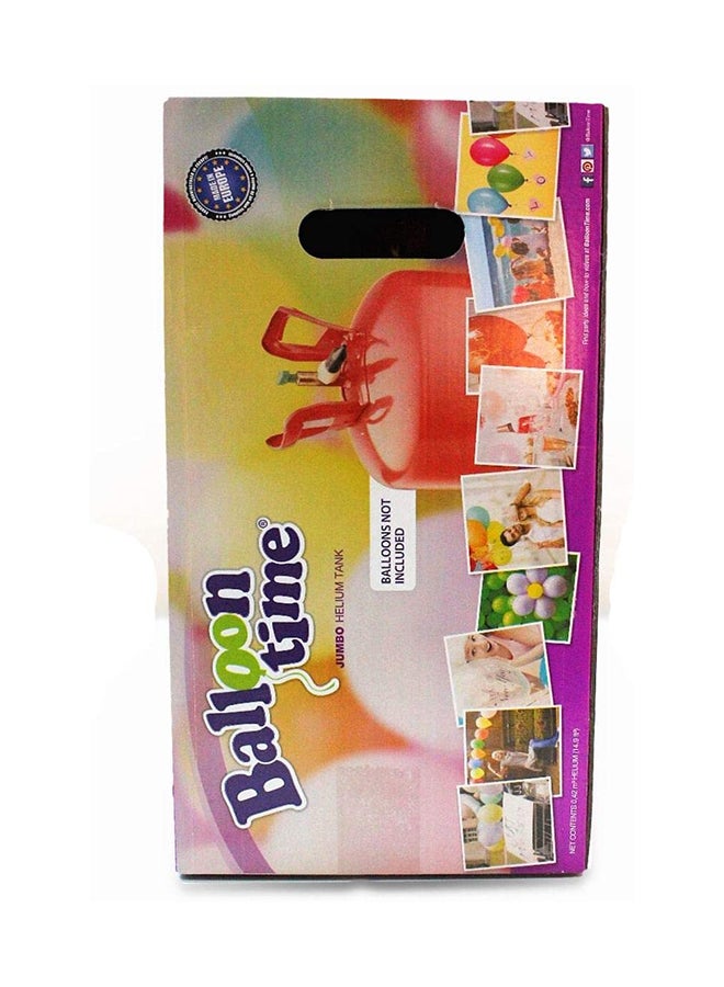 Balloon time - Standard Helium Tank 9.5inch Inflates Latex and Foil, Balloon Accessories 9.5inch - Image 1