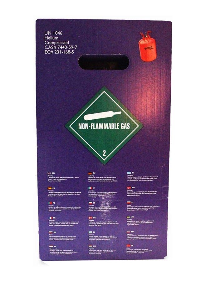 Balloon time - Standard Helium Tank 9.5inch Inflates Latex and Foil, Balloon Accessories 9.5inch - Image 1