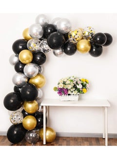 Ball 93-Piece Party Balloons With Garland Strip And Tying Tool Set  - Image 2