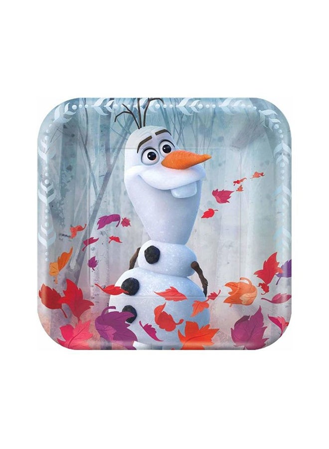 Amscan 8-Piece Frozen II Printed Plate Set 7inch - Image 3