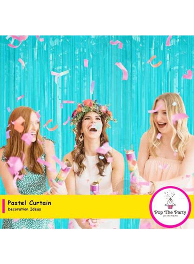 Party Time - Foil Fringe Curtain - Image 1
