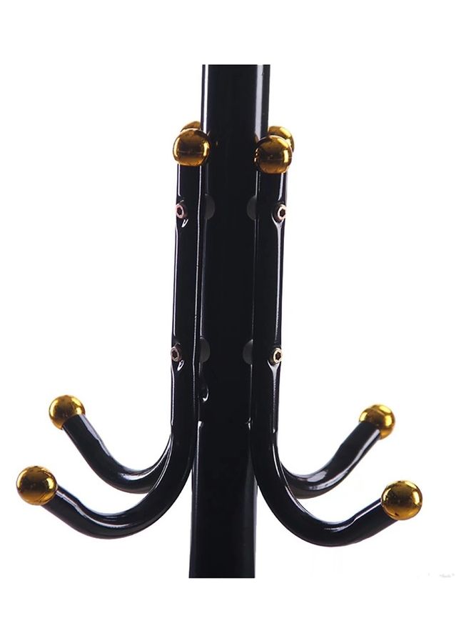 Falpro Free-Standing Metal Coat Rack Black/Gold 72x20x8.5cm  - Image 4