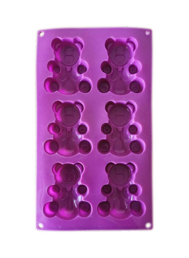 3D Silicone Mould Purple 31x18cm - Image 3