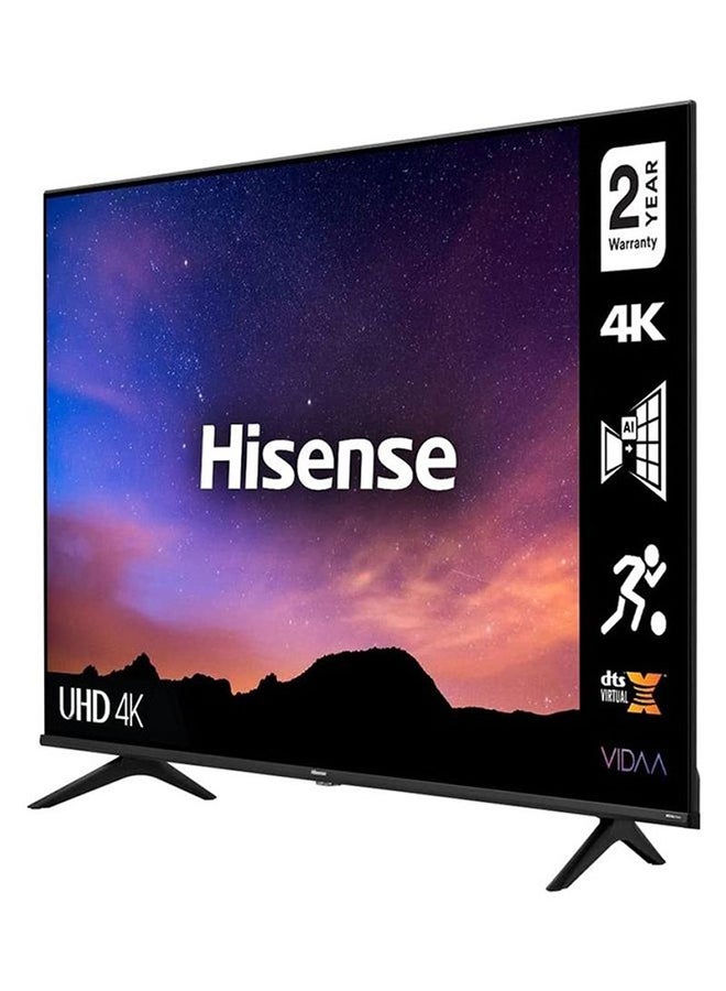 Hisense - 65 Inch 4K UHD Smart TV, with Dolby Vision HDR, DTS Virtual X, Youtube, Netflix, Freeview Play , Bluetooth and WiFi (2021 NEW) 65A61G Black - Image 1