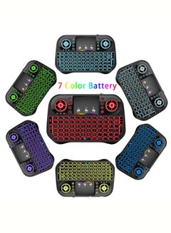 Mi VAZA H96Max X3 Internet Tv Box Dual Band Wifi+Bt S905X3 Android 9.0 4G/32G +Seven-Color Backlit Keypad I10 H96MAX-5 Black  - Image 4