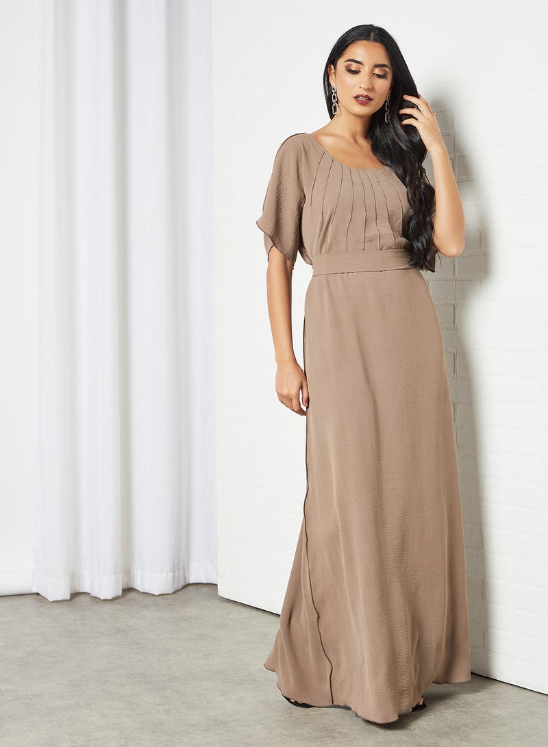 Hayat - Abaya Inner Slip Beige - Image 1