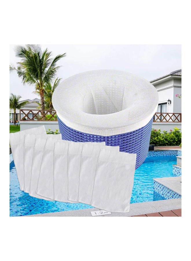 Generic 15-Piece Skimmer Socks Filters Baskets White  - Image 4