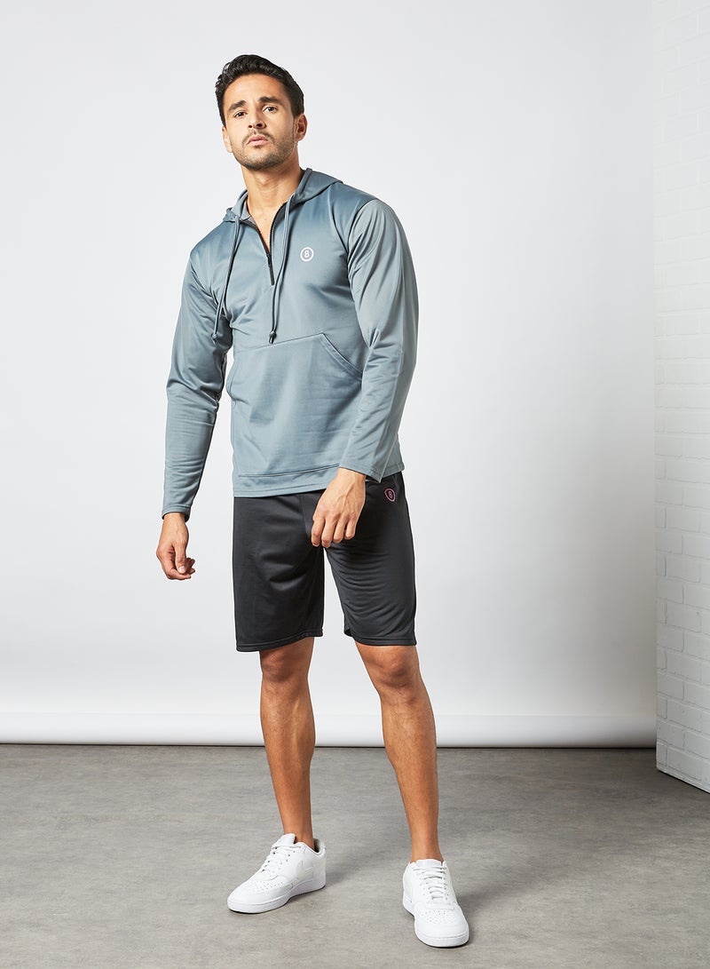 STATE 8 Active Hooded Jacket Grey  - Image 4