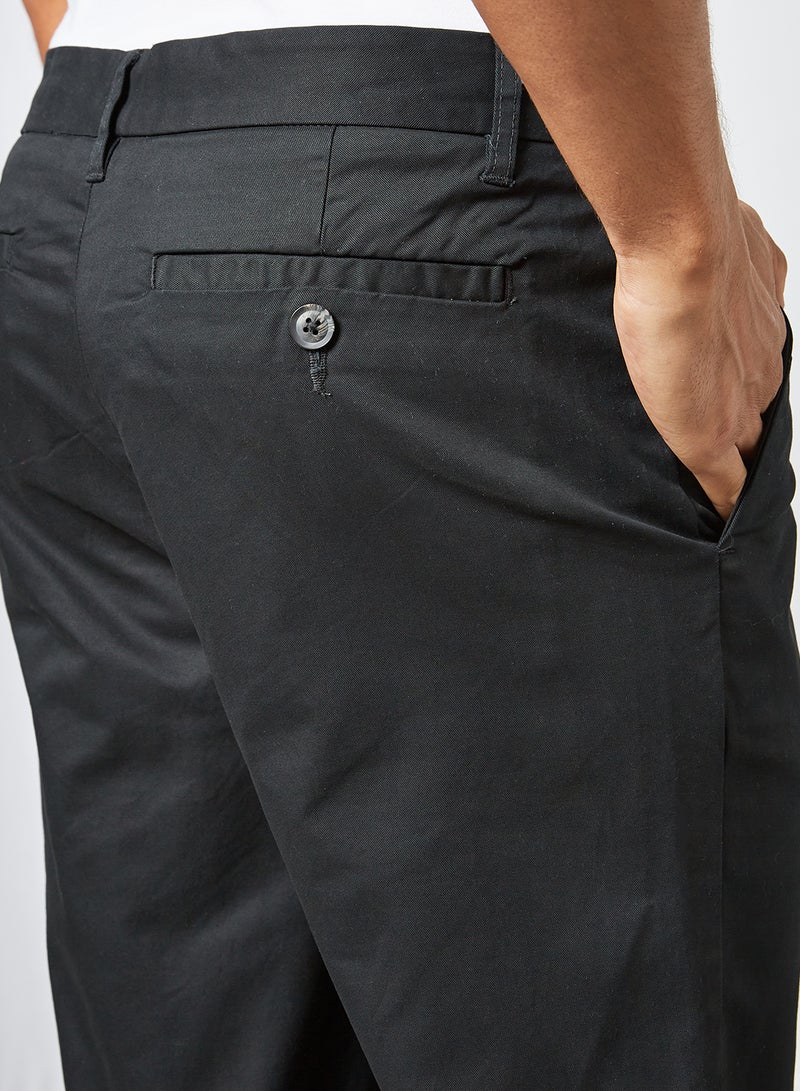 STATE 8 Basic Chino Shorts Black  - Image 4