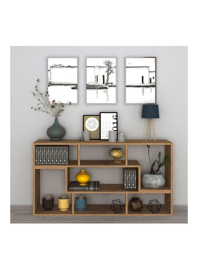 Home Gallery Multipurpose Functional TV Stand Brown ‎180x30x150cm - Image 3