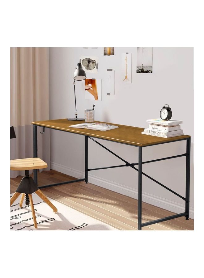 Home Gallery Office Desk Modern Style Brown ‎90x60x75cm - Image 1