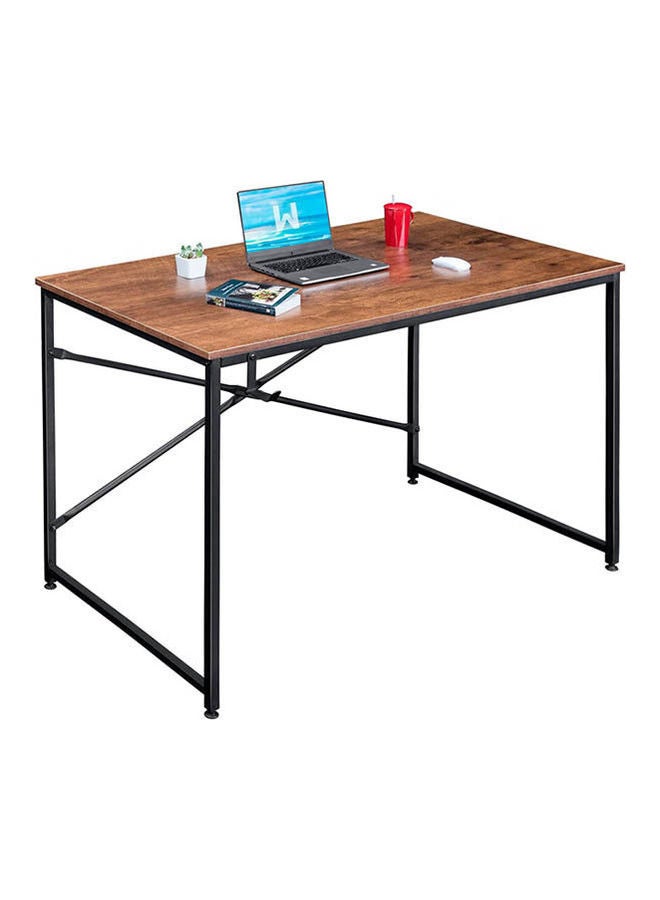 Home Gallery Office Desk Modern Style Brown ‎90x60x75cm - Image 2