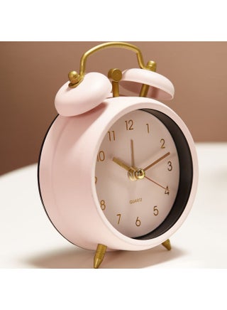 Round Table Clock With Alarm Bell Pink - v1631434509/N50813807A_1
