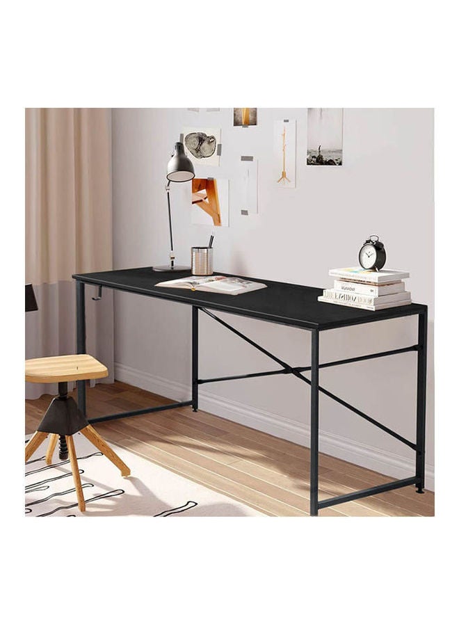 Home Gallery Office Desk Modern Style Black ‎90x60x75cm - Image 1