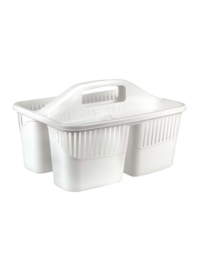 Hobby Life - Classy Cleaner Organizer Basket White 23x30x18cm - Image 1