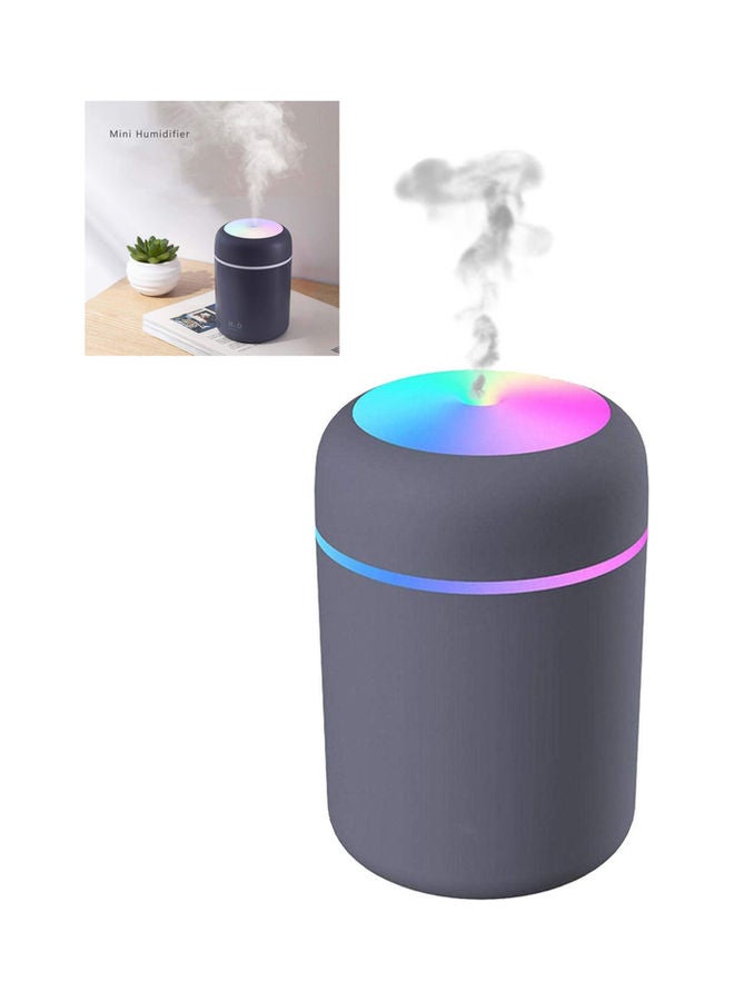 HTC Aroma Air Spray USB Mini Portable Ultrasonic Humidifier Black - Image 1