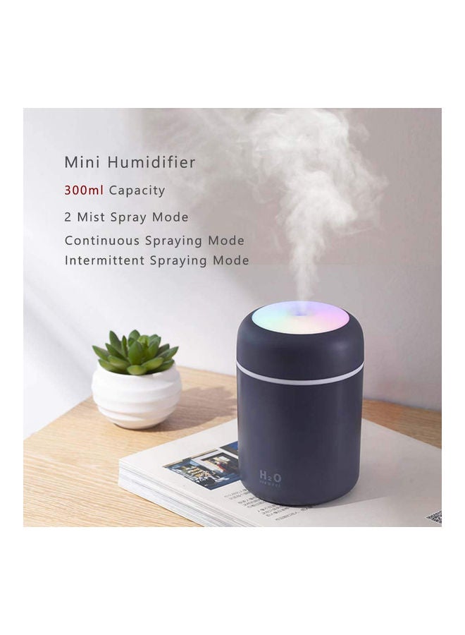 HTC Aroma Air Spray USB Mini Portable Ultrasonic Humidifier Black - Image 2