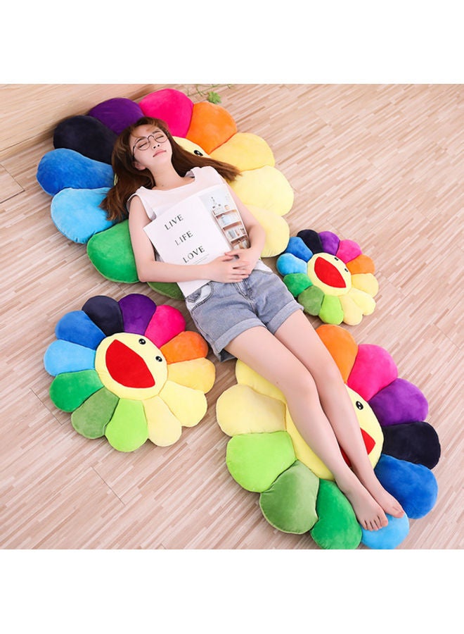 MissTiara Smiley Sun Flower Plush Pillow 40x40cm  - Image 3
