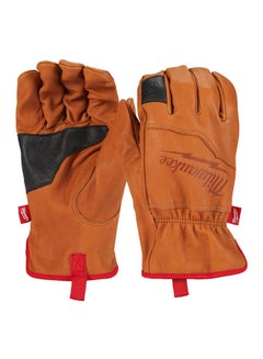 Leather Gloves Orange/Black 9/L - v1631440649/N50686754A_1