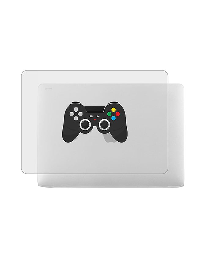 Theodor 2-Piece Protective Hardshell Rubberized Case Cover For MacBook Air Silver - Image 1