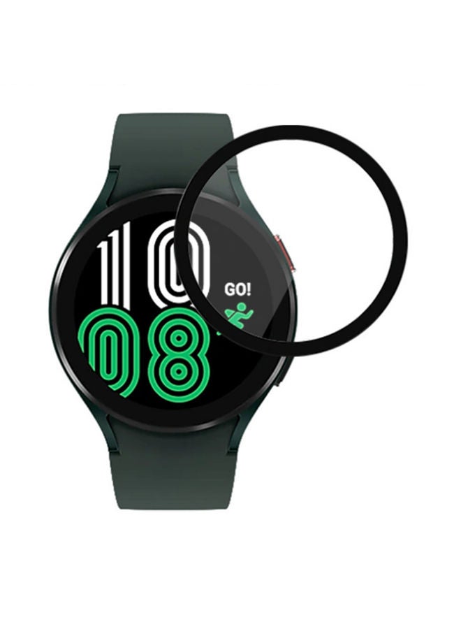 Screen Protector For Samsung Galaxy Watch 4 40mm Black/Clear  - Image 1