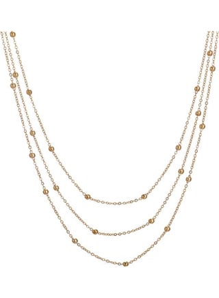 Luxe Multilayer Round Bead Necklace - v1631444357/N50817771A_1