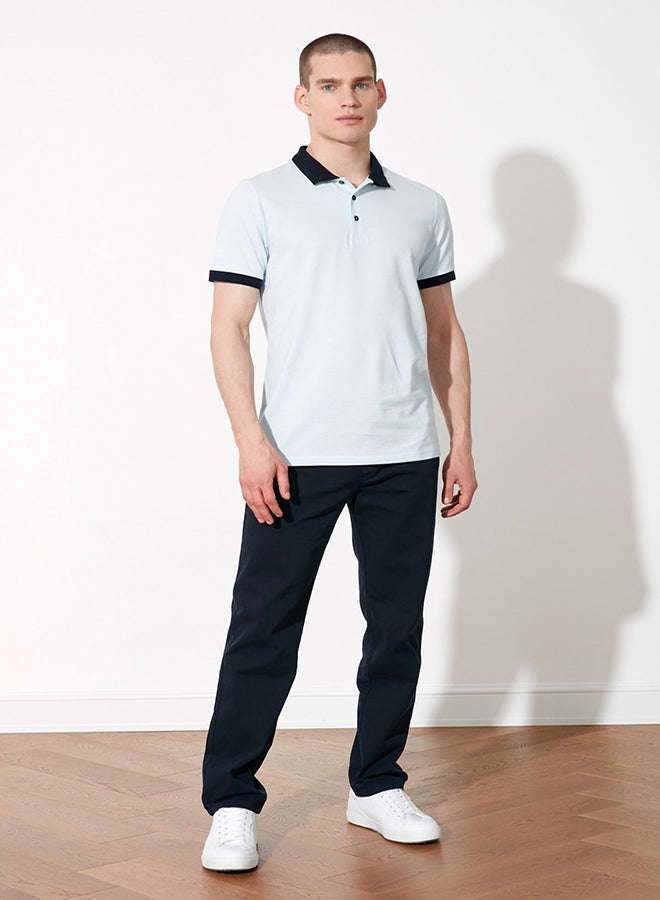 trendyol Classic Straight Pants Navy  - Image 2