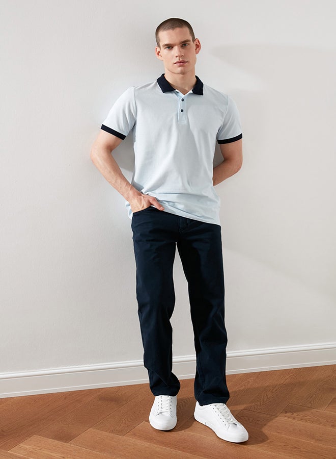 trendyol Classic Straight Pants Navy  - Image 3