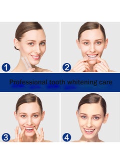 VILILY 3-Box 3D White Glamorous Dental Whitening Kit 42 Strips Clear 11.7 x 6.6 x 1.7cm  - Image 2