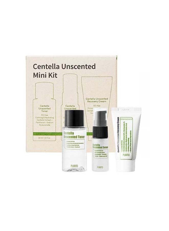 PURITO Centella Unscented Line Travel Kit Mini 57ml - Image 1